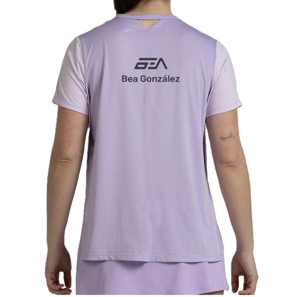 Camiseta BULLPADEL Bea Gonzalez 26. Lavanda