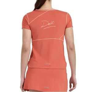 Camiseta de pádel BULLPADEL Delfi Brea 2026. Pomelo