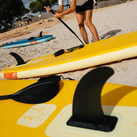 ПЛАВНИК, УСТАНАВЛИВАЕМЫЙ БЕЗ ИНСТРУМЕНТОВ, ДЛЯ НАДУВНЫХ ДОСКИ SUP ИЛИ КАЯКА