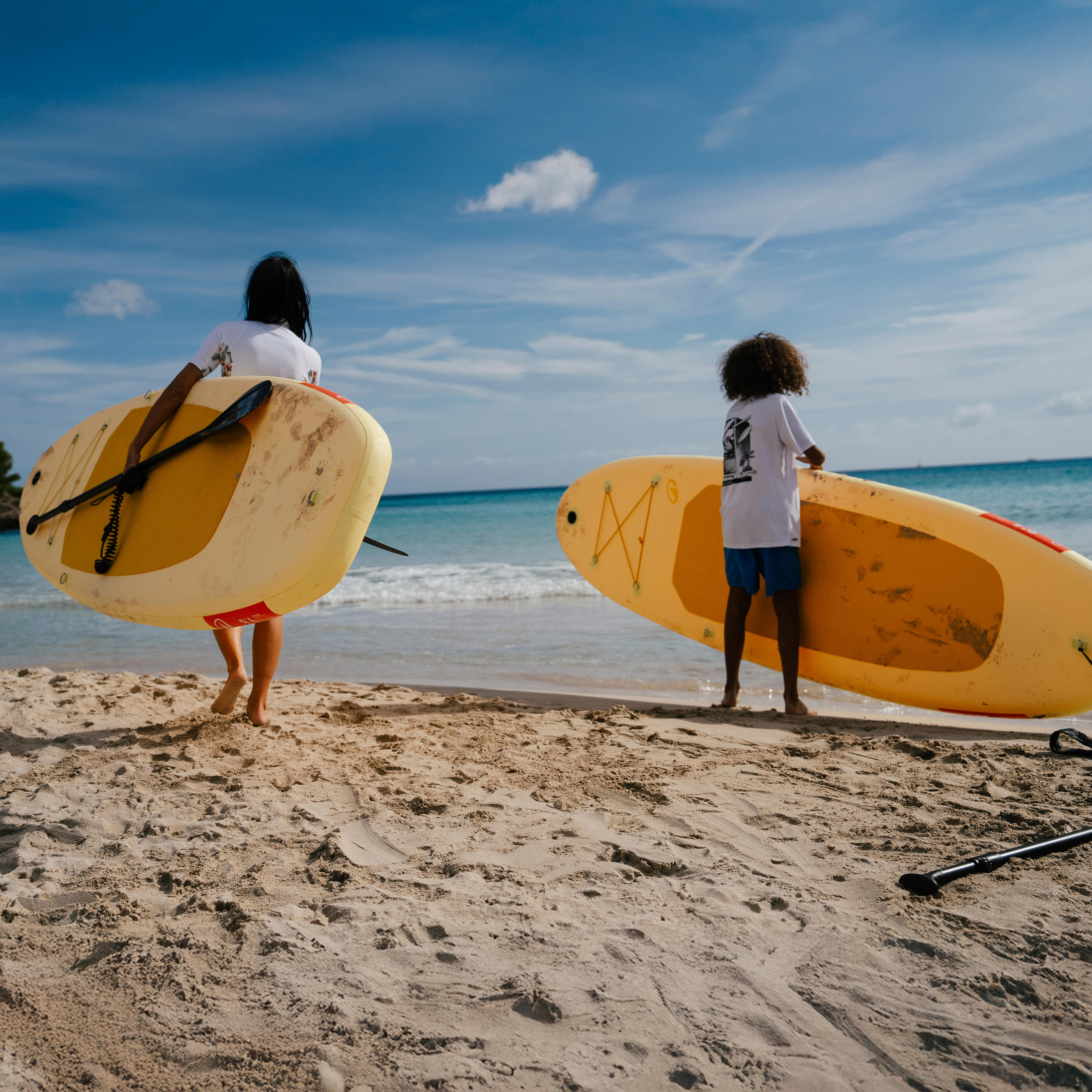 9'6 Inflatable Stand-Up Paddle Set for 1 person, 100 - DECATHLON