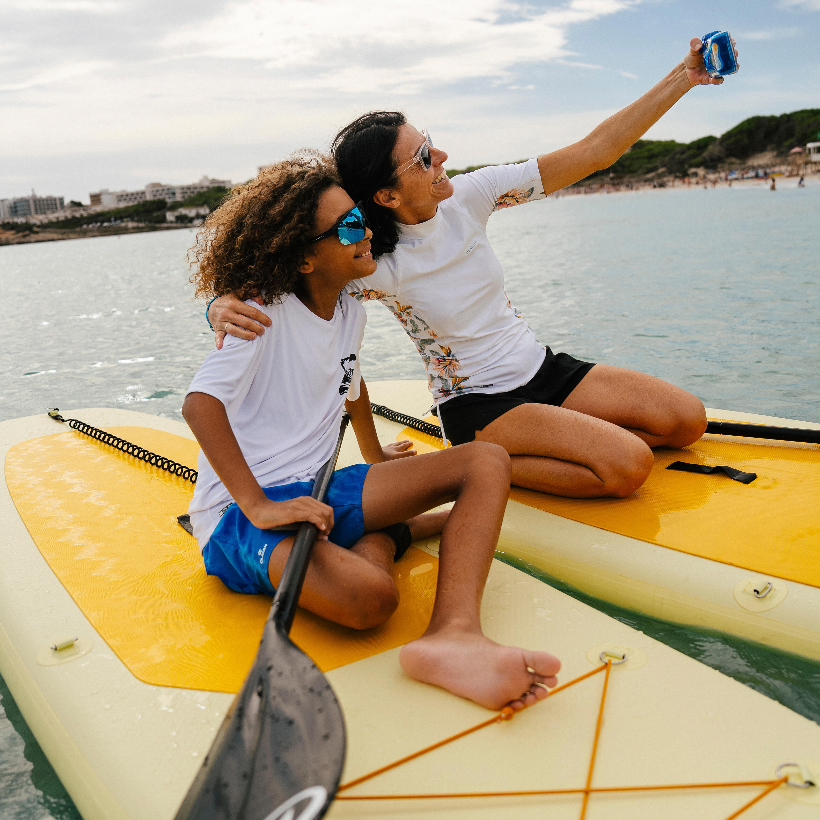 9'6 Inflatable Stand-Up Paddle Set for 1 person, 100 - DECATHLON