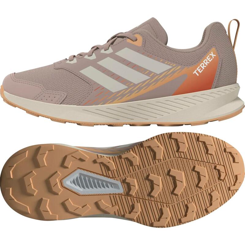 Kadın Arazi Koşusu Ayakkabısı - Pembe - Adidas Terrex Tracefinder