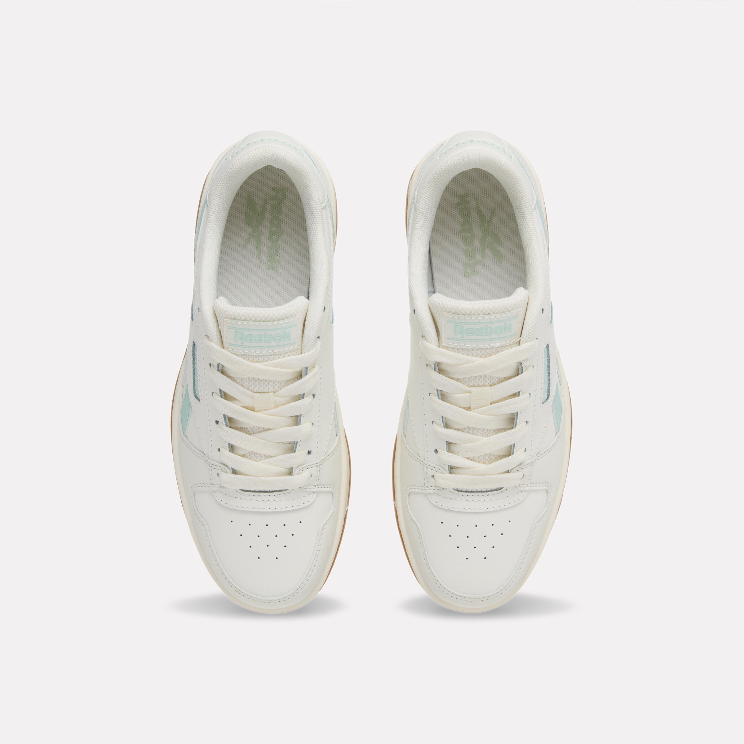 Baskets Reebok Match Prime femme, écru vert 7/8
