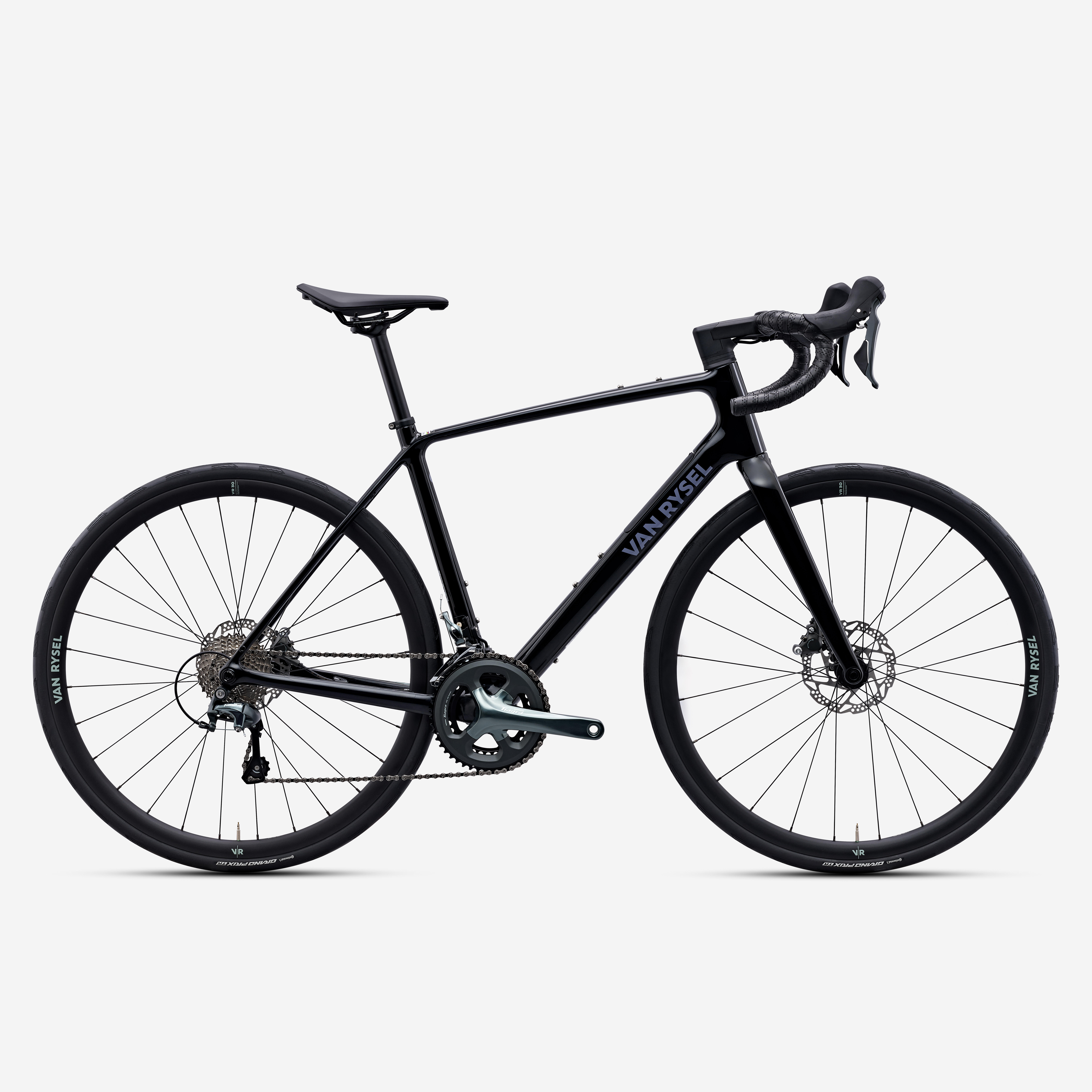Vélo de route carbone Shimano Tiagra 2x10v, EDR CF noir