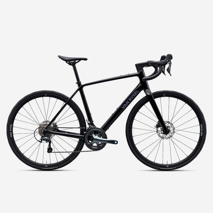 Vélo de route carbone Shimano Tiagra 2x10v, EDR CF noir