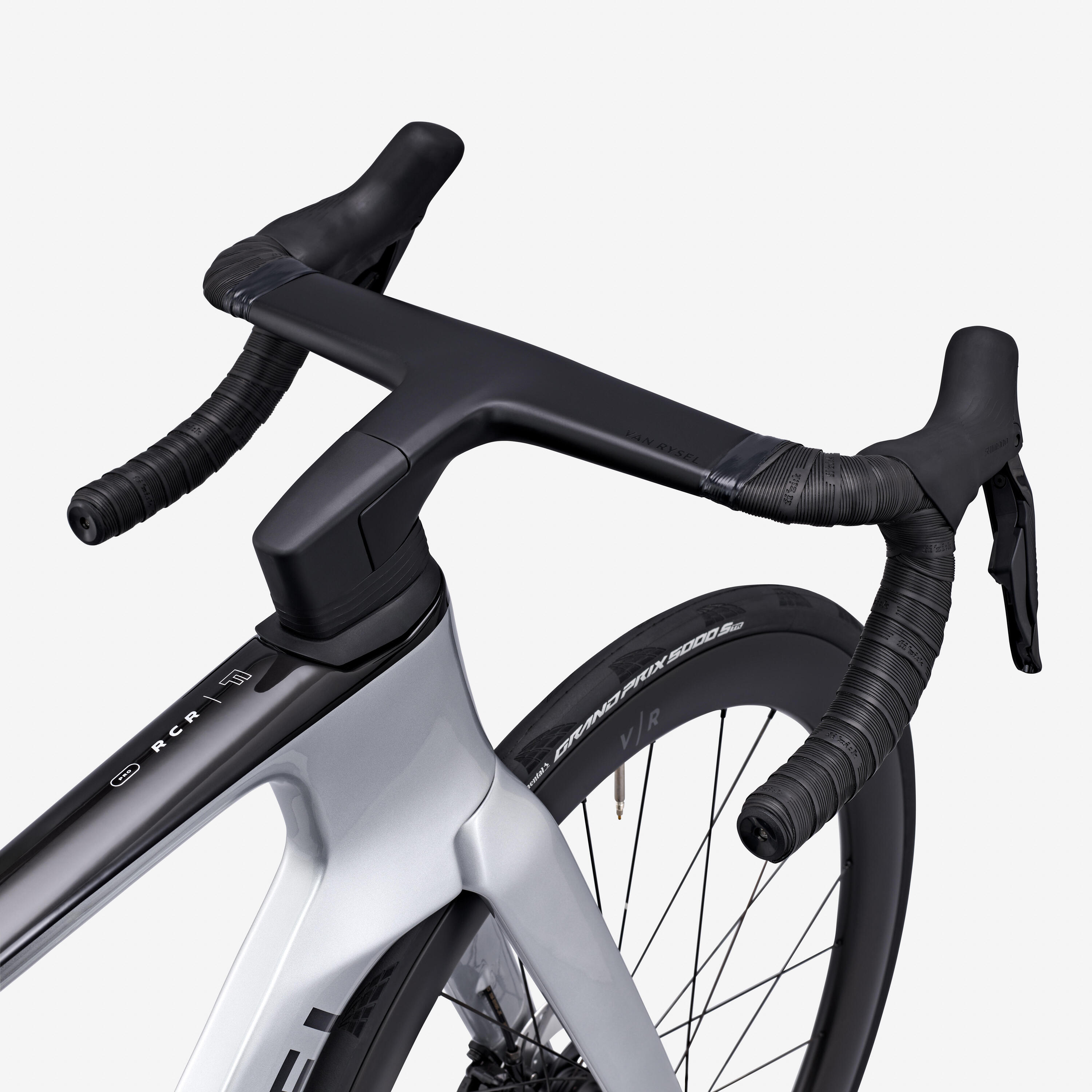 Velo de route Shimano 105 Di2 12V capteur de puissance, RCR-F Pro Gris 6/17
