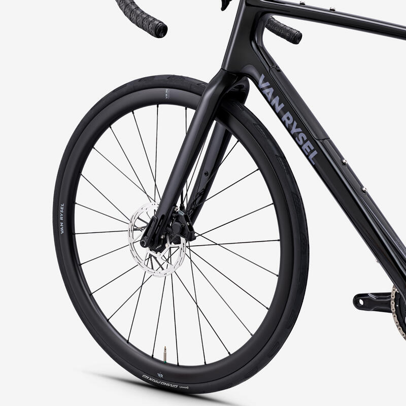 Bicicletă de șosea carbon SRAM Rival AXS E1 2x12v, EDR CF Negru