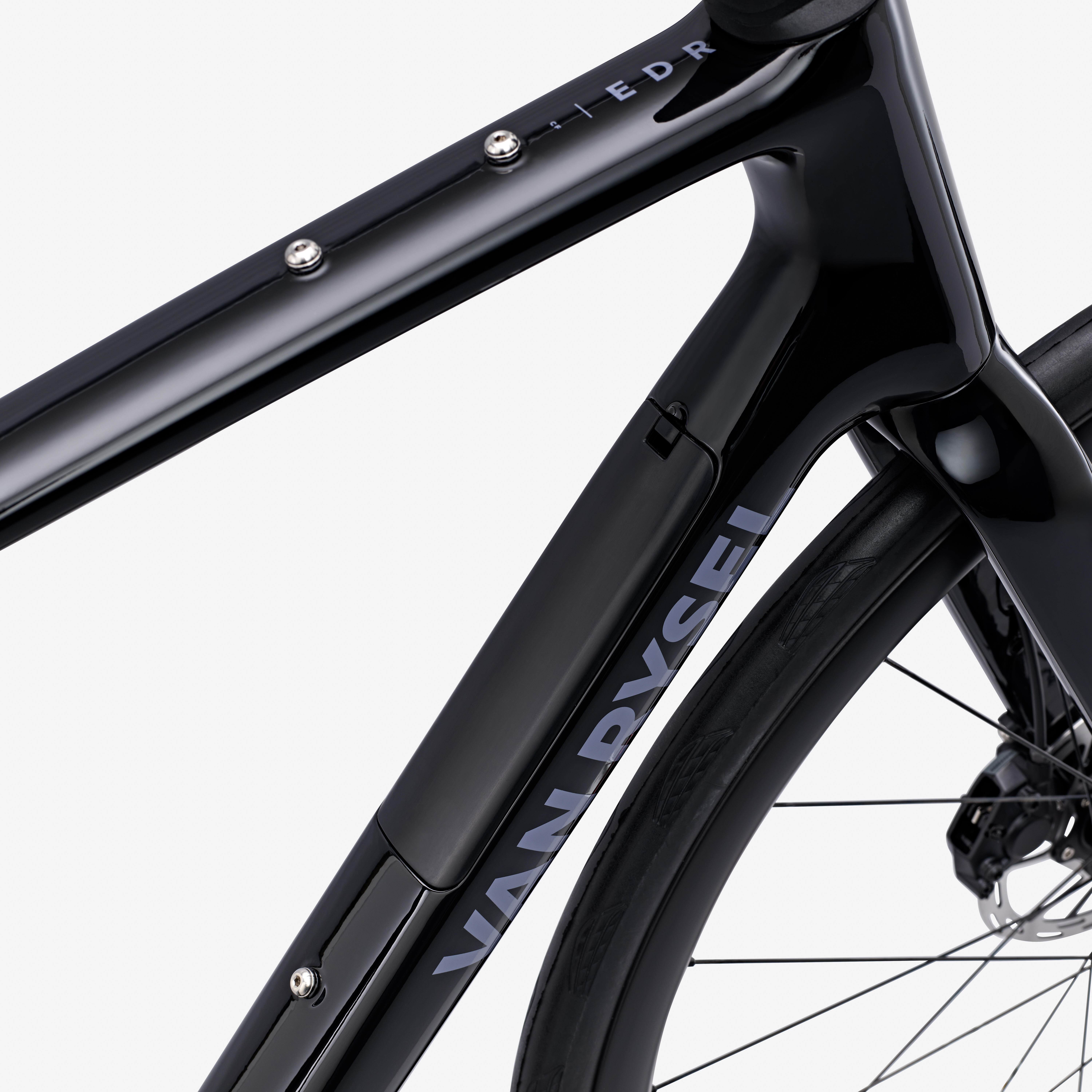 VAN RYSEL Cestný bicykel EDR CF Rival AXS E1 2×12 karbón čierny S · záber 8