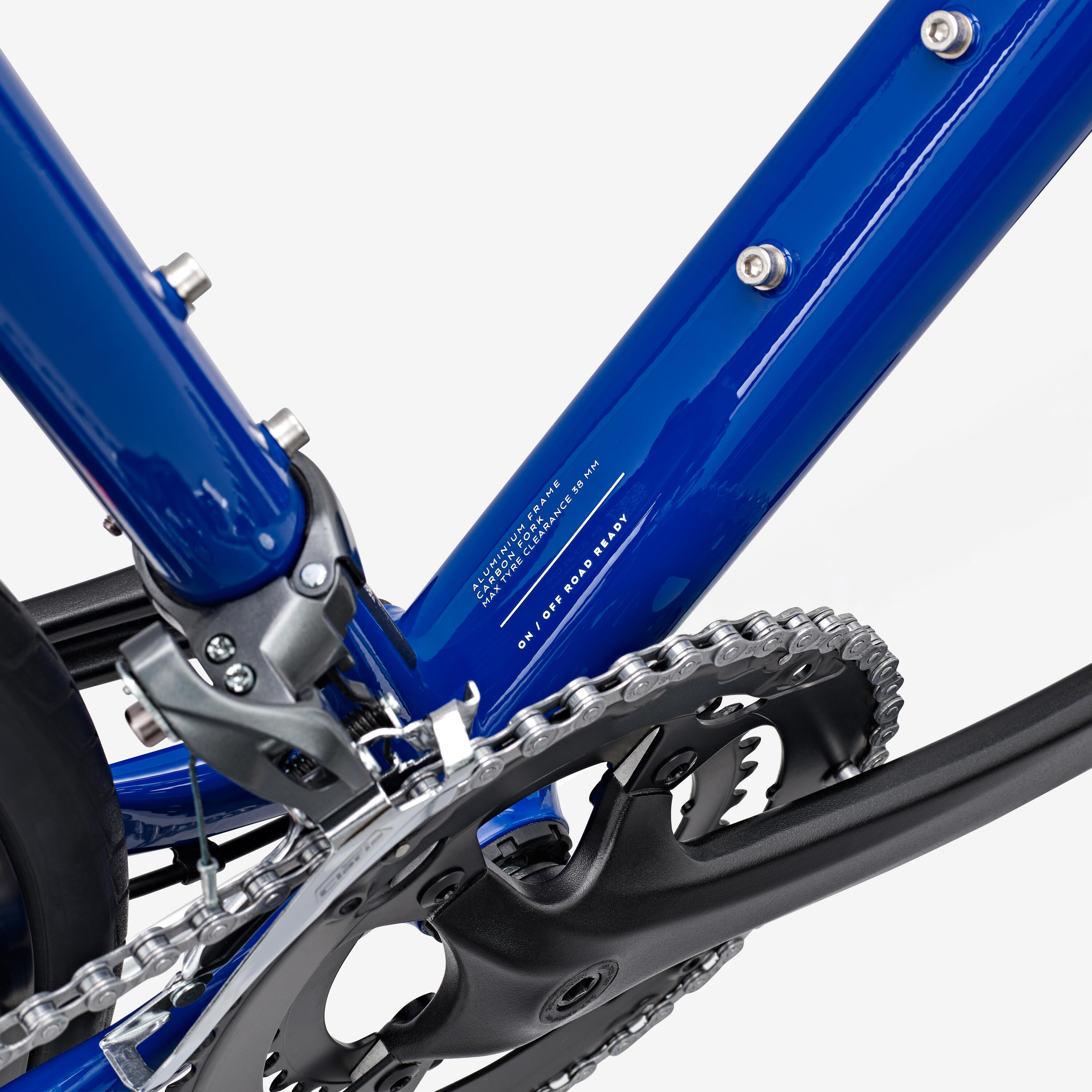 Vélo de route Shimano Claris 2x8v, EDR AF bleu 9/11