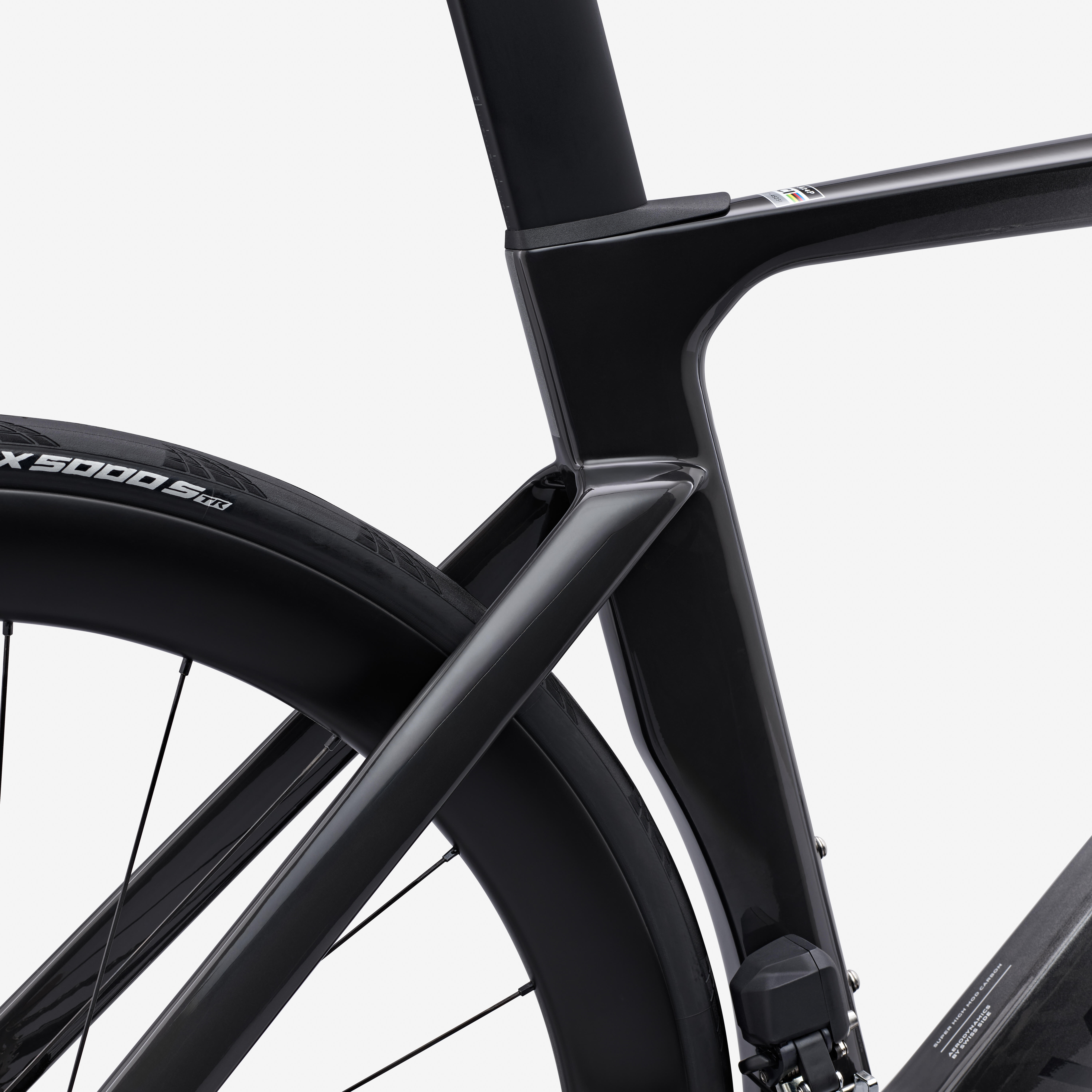 VAN RYSEL Cestný bicykel RCR-F Pro 105 Di2 12r sivý M · záber 10