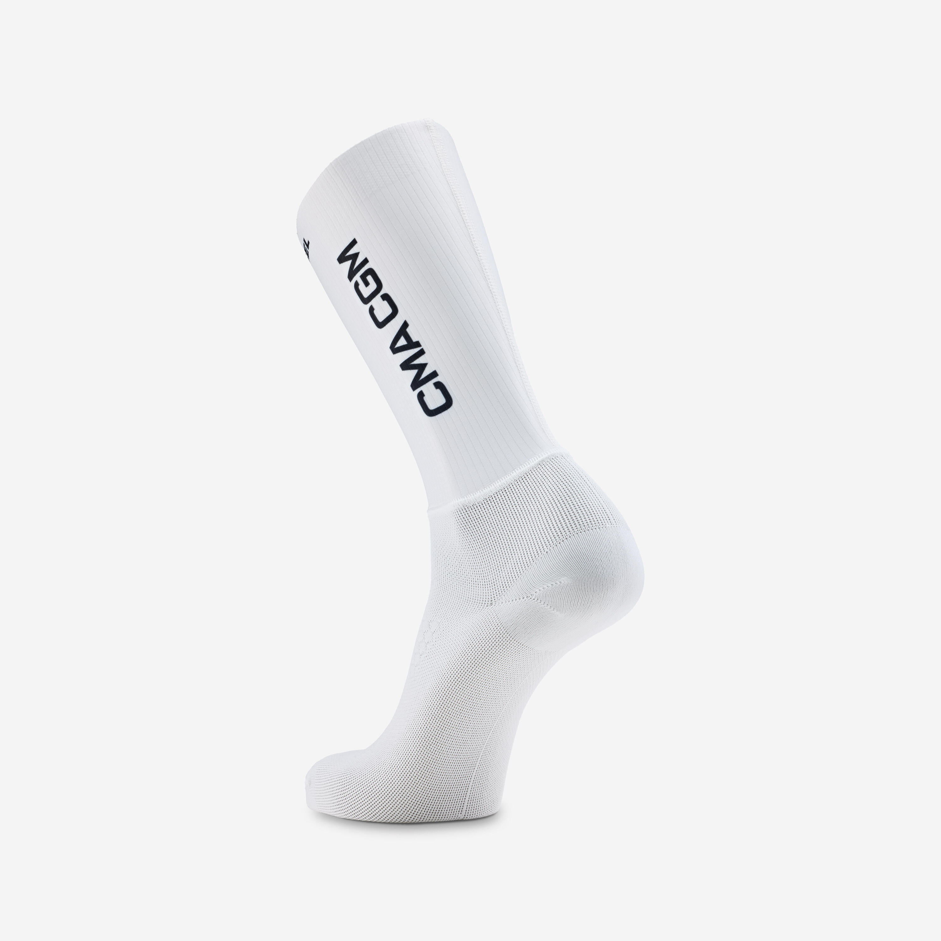 Chaussettes de vélo de route, RCR-R Decathlon CMA CGM 6/6