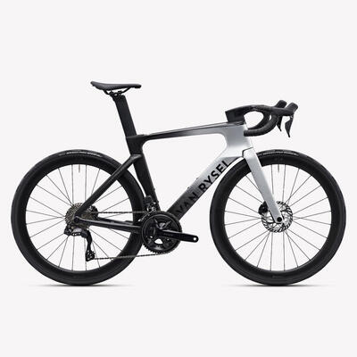 Bici da corsa RCR-F PRO Shimano 105 Di2 12V grigia