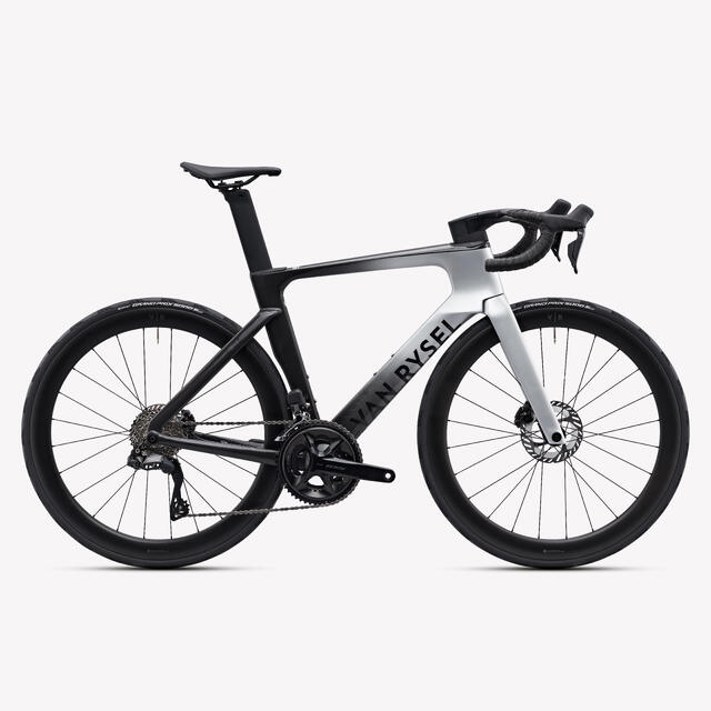 Racefiets Shimano 105 Di2 12V vermogenssensor RCR-F Pro grijs