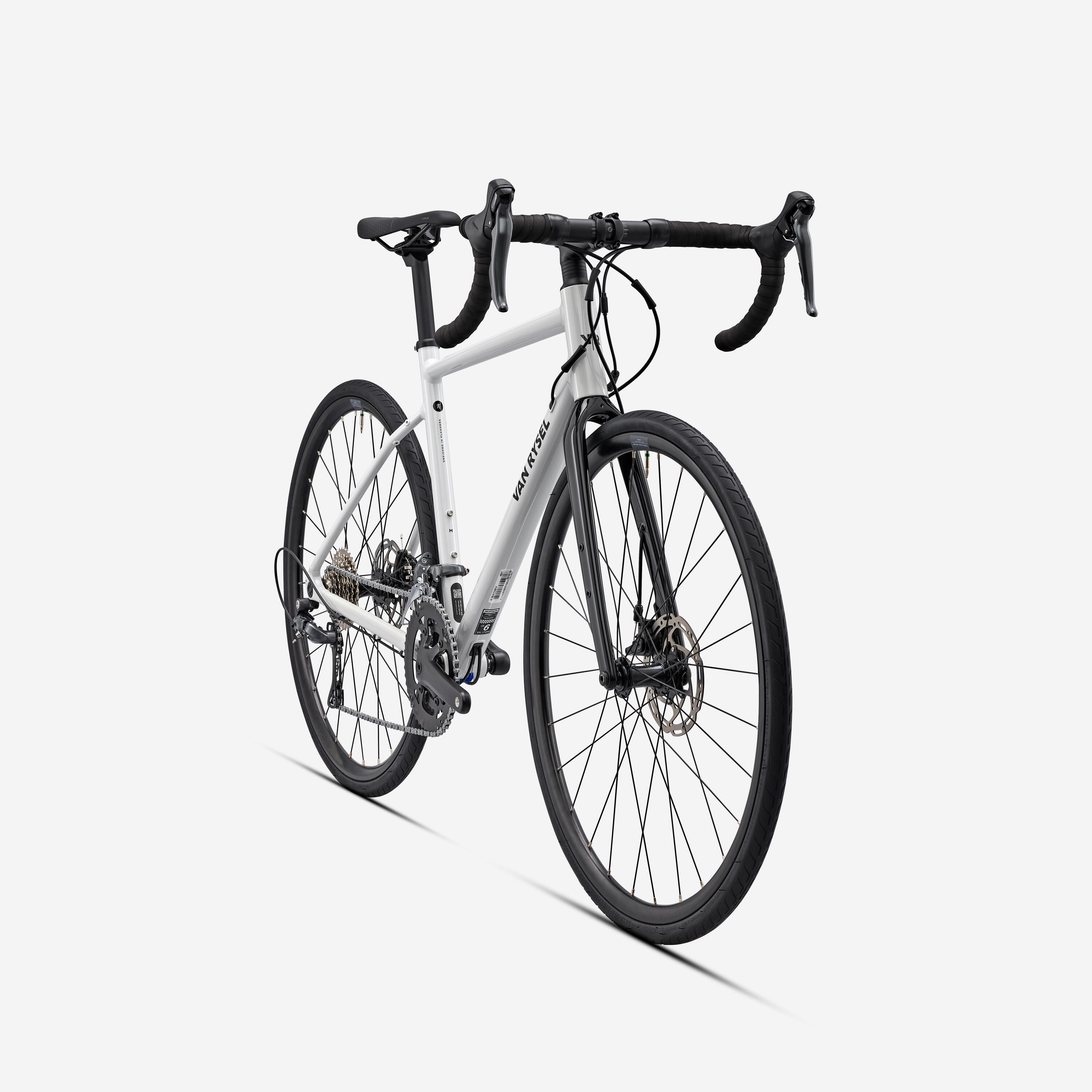 Vélo de route Shimano Claris 2x8v, EDR AF gris 2/11
