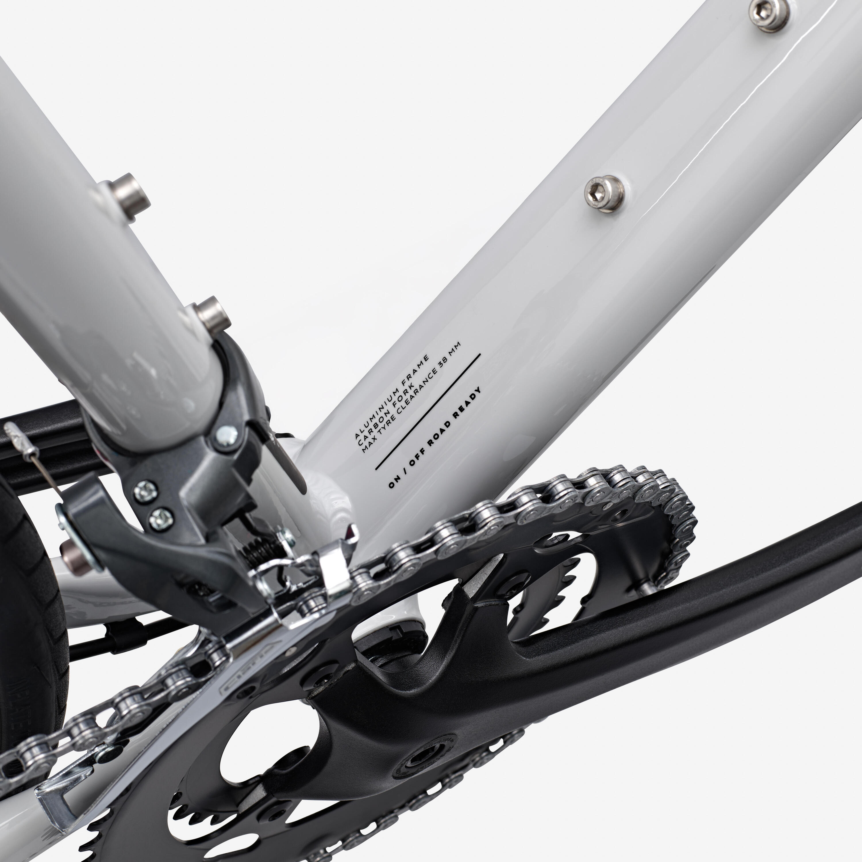Vélo de route Shimano Claris 2x8v, EDR AF gris 9/11