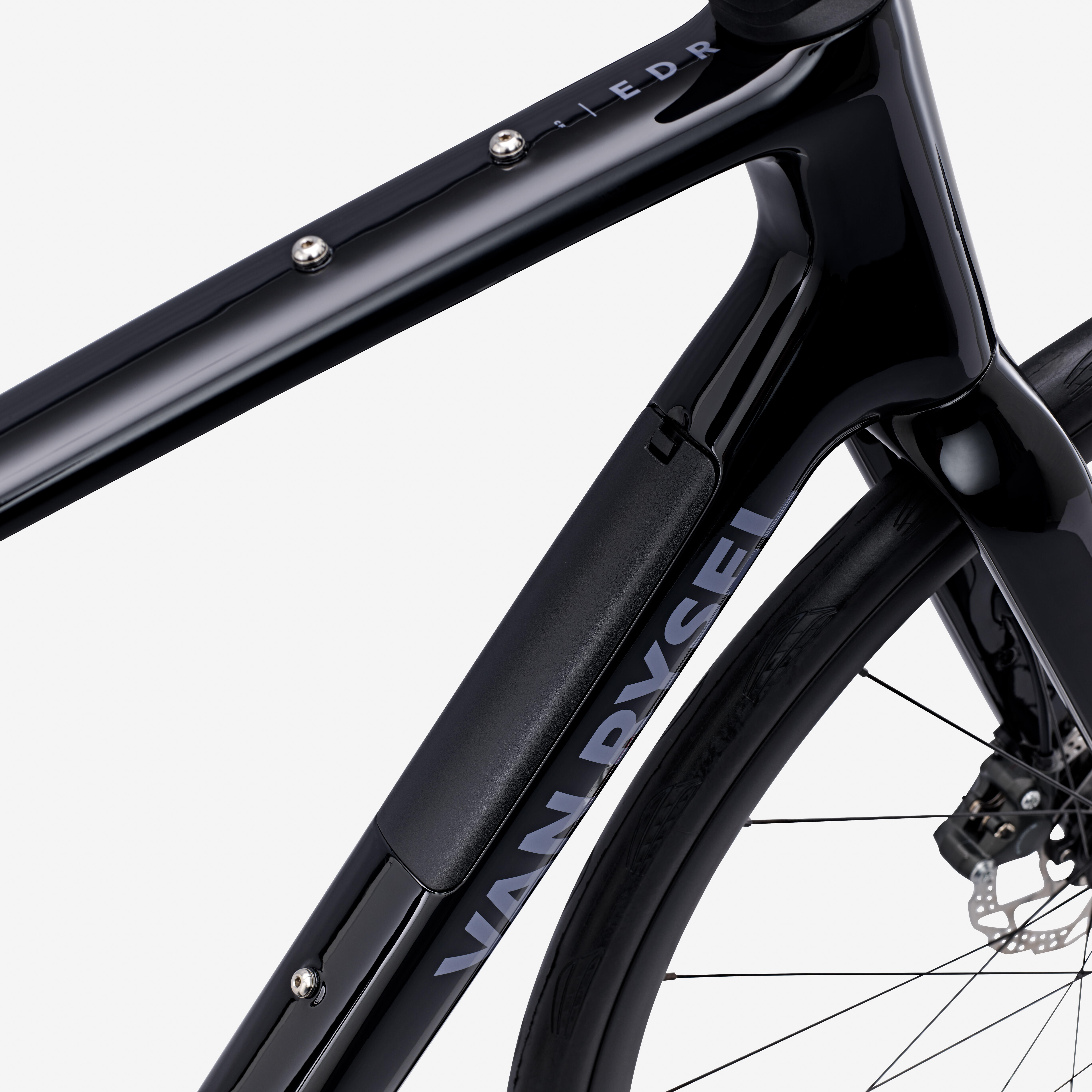 VAN RYSEL Cestný bicykel EDR CF Tiagra 2 × 10 karbón čierny XS · záber 8