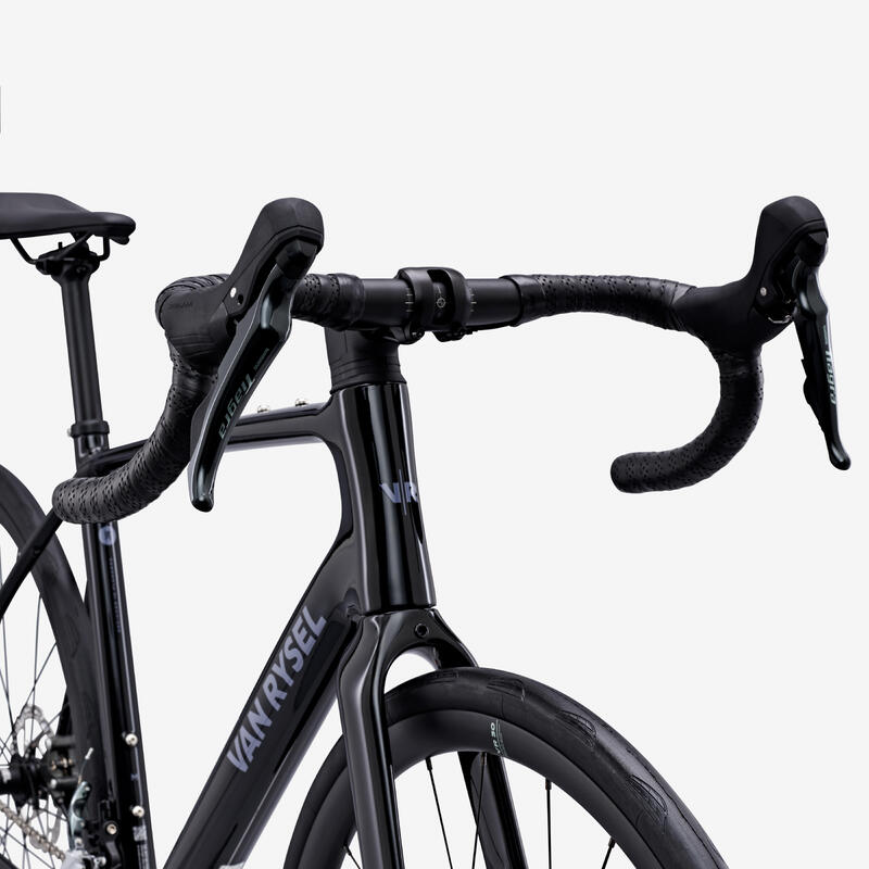 Bicicletă de șosea carbon Shimano Tiagra 2x10v, EDR CF Negru