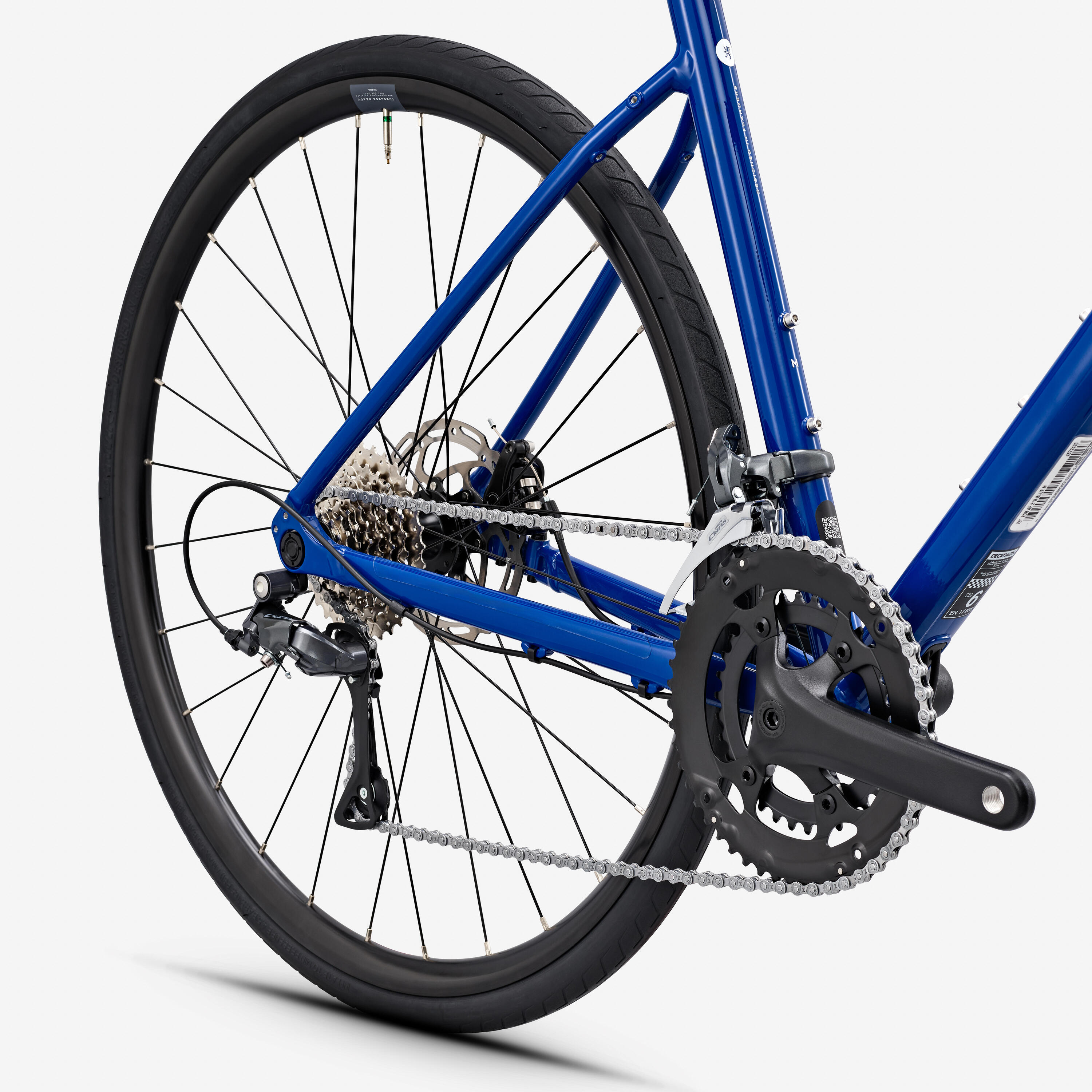 Vélo de route Shimano Claris 2x8v, EDR AF bleu 4/11