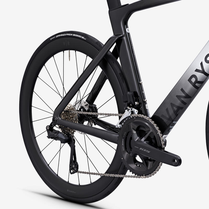 Silniční kolo RCR-F2 Pro Shimano 105 Di2 2×12 se snímačem výkonu