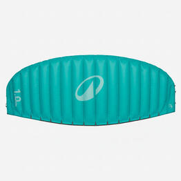 Aile de traction 1m2 avec barre, 100 vert