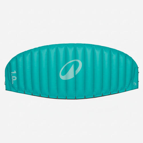 Aile de traction 1m2 avec barre, 100 vert