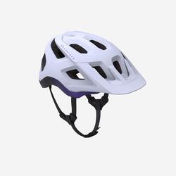 Casque vtt expl 500 adult bleu pastel