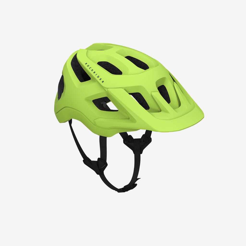 Casque de vélo VTT, EXPL 500 jaune