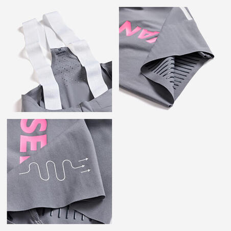 Шорти жіночі для шосейних велосипедів RCR-R 2 сірі