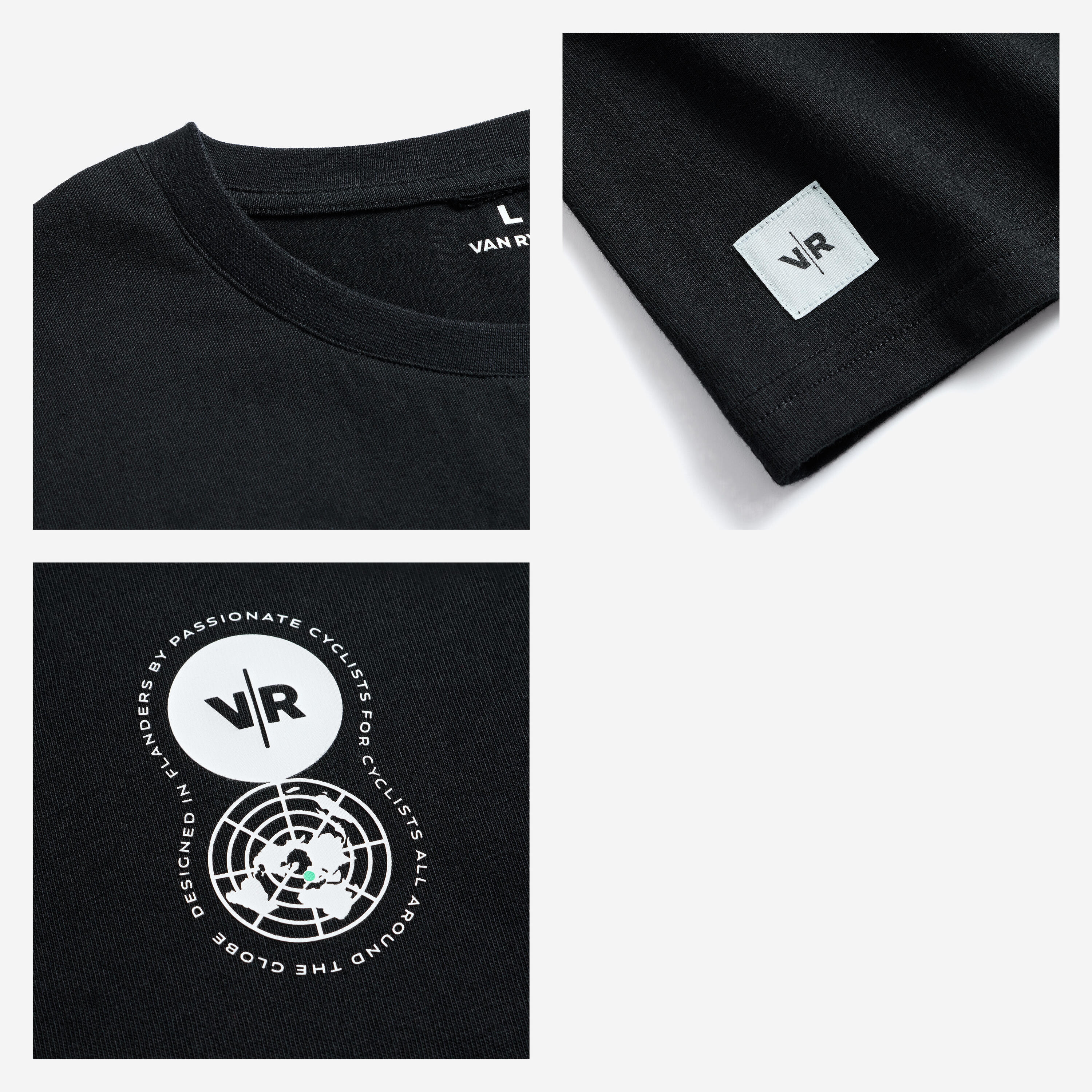 T-shirt en coton avec logo Van Rysel 6/6