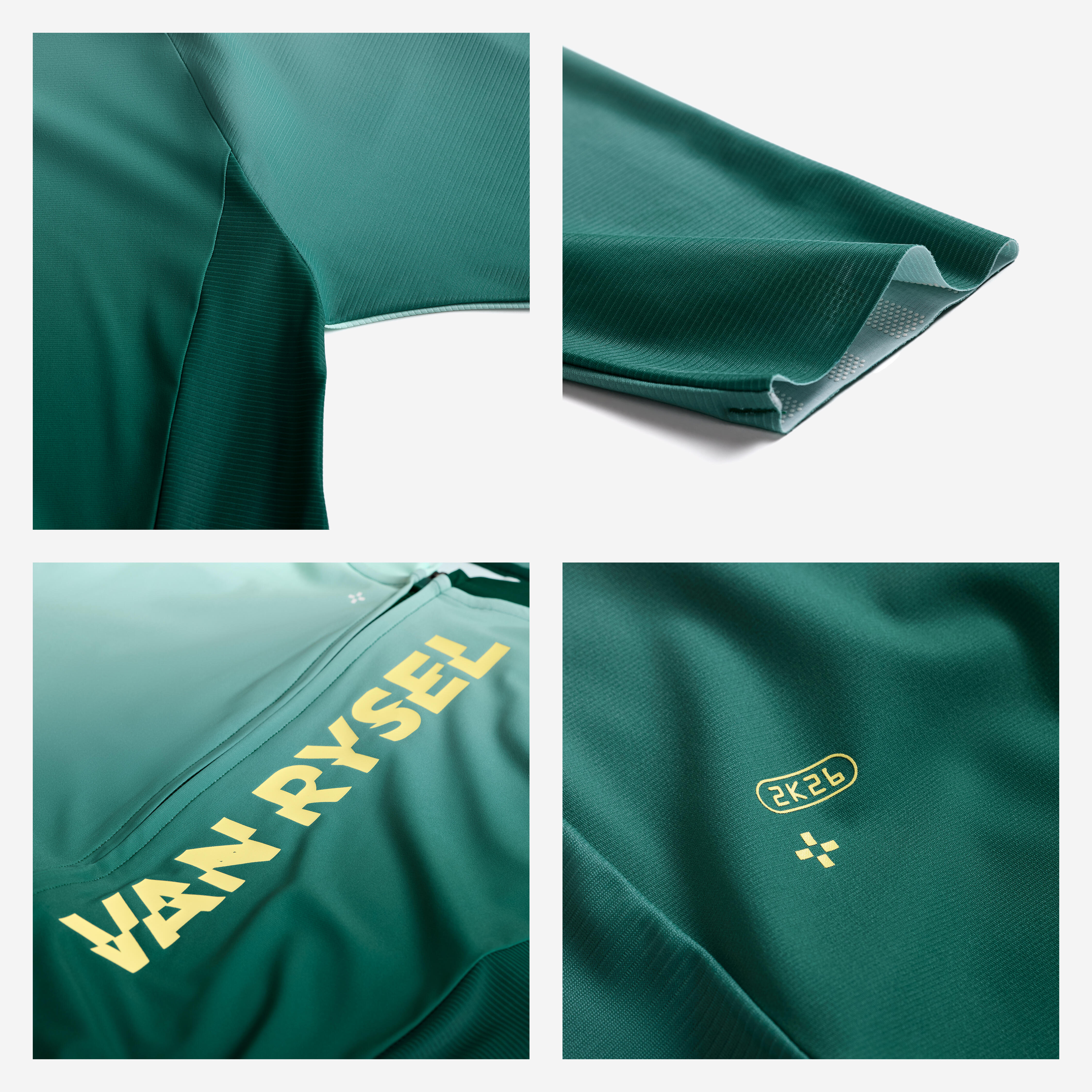 Men's Long-Distance Triathlon Trisuit, RCR-X - Green - VAN RYSEL