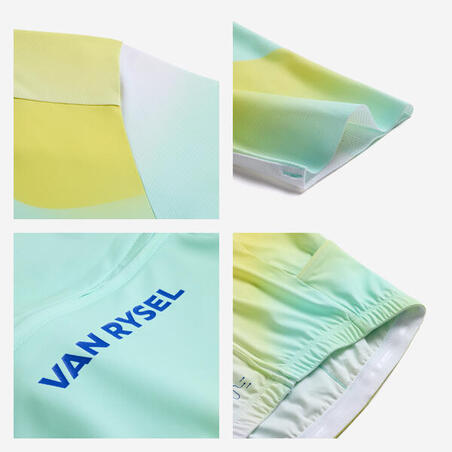 Футболка унісекс з короткими рукавами для шосейних велосипедів RCR-R 2 зелена