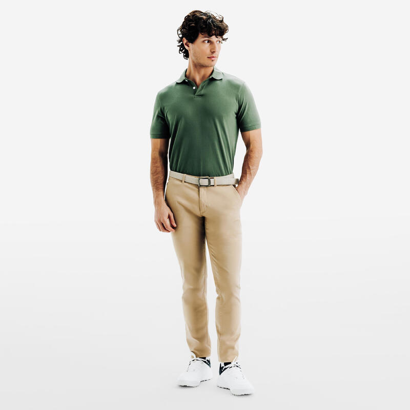 Erkek Golf Pantolonu - Bej - MW500