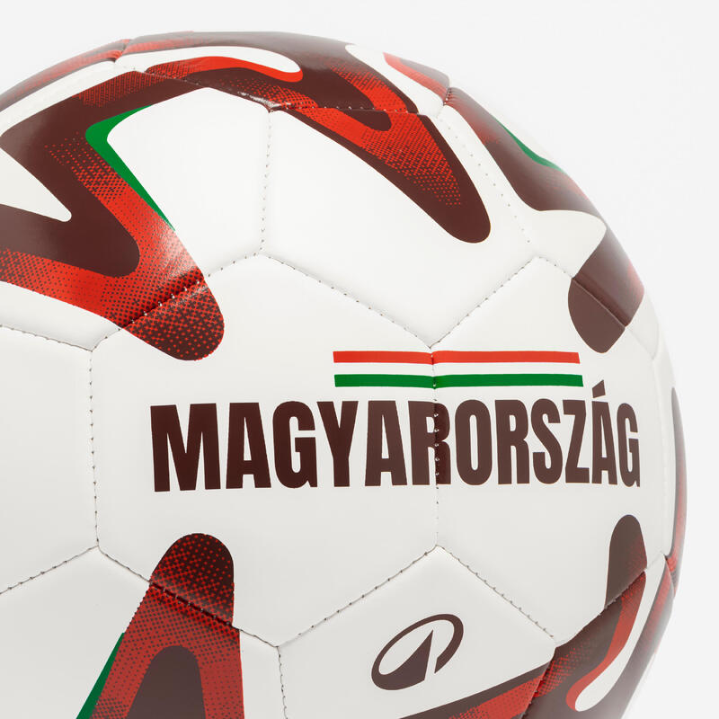 Fotbalový míč v barvách Maďarska velikost 5