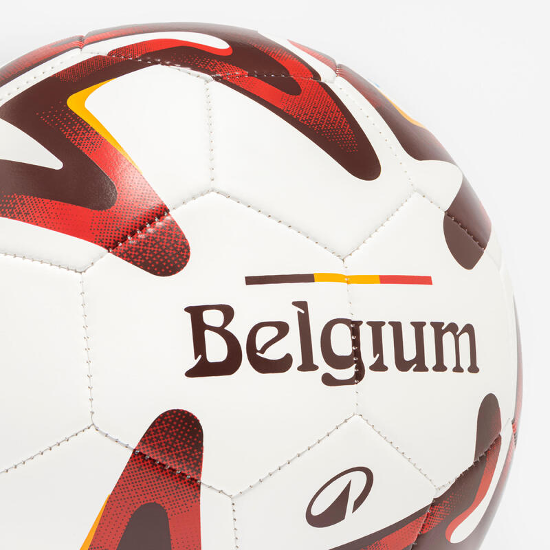 Fotbalový míč v barvách Belgie velikost 5