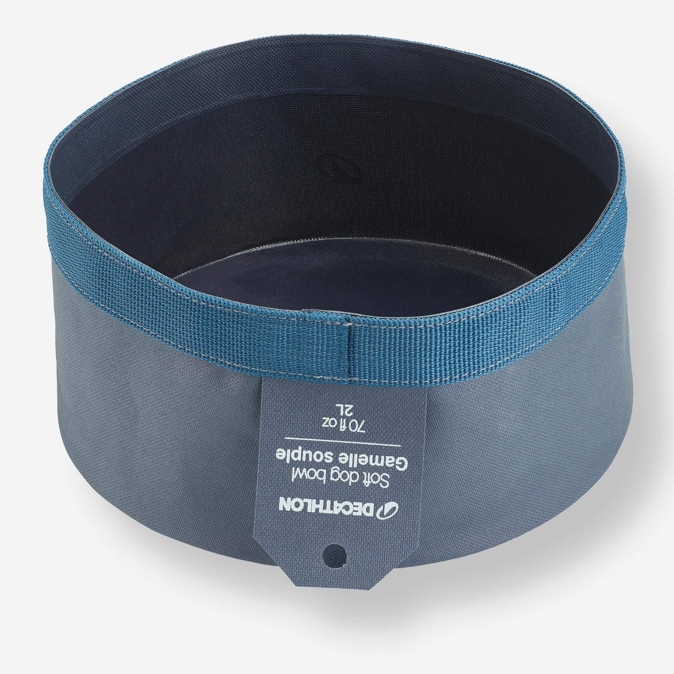 Hondenbakje inklapbaar 100 blauw 2/4
