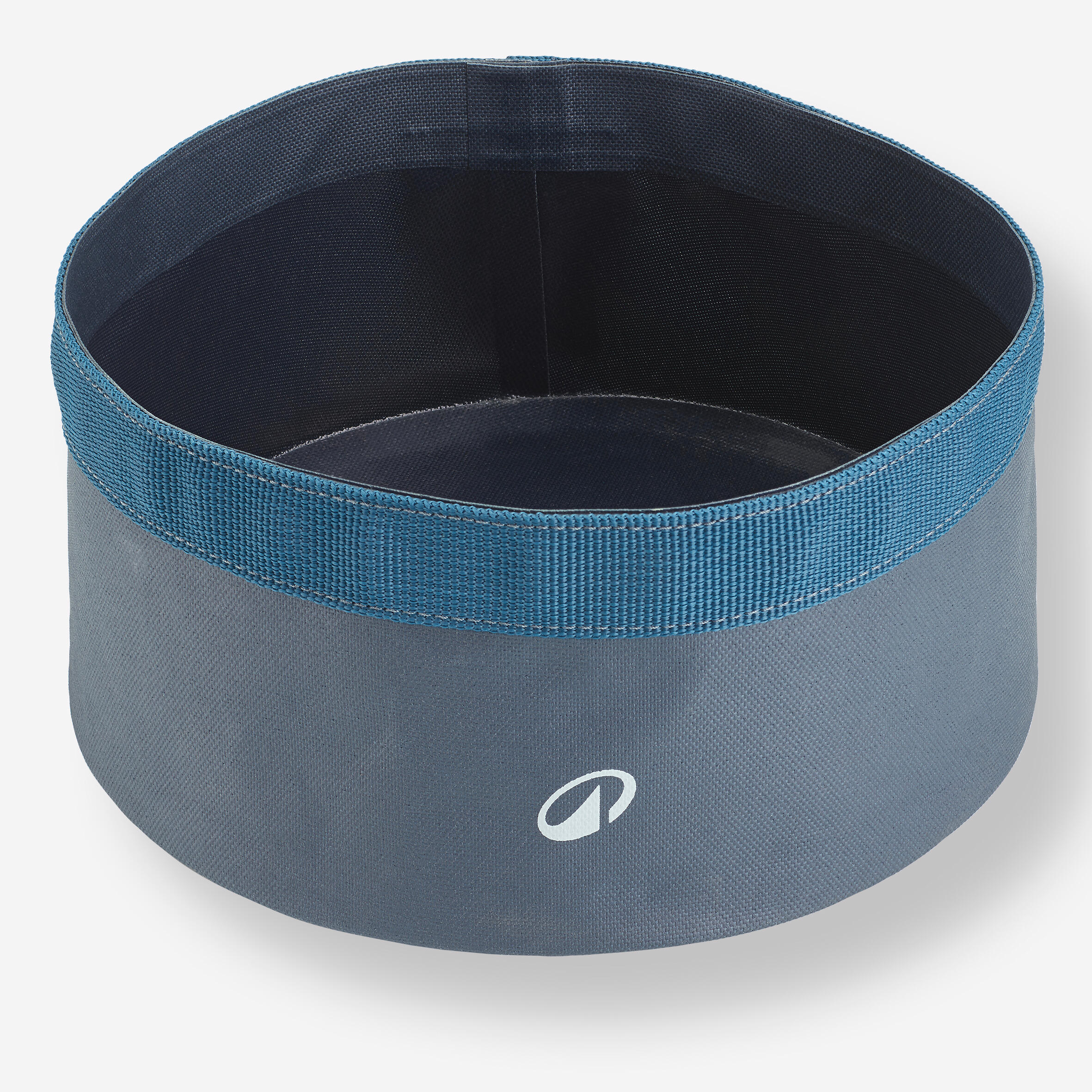Fold-down dog bowl 100 blue