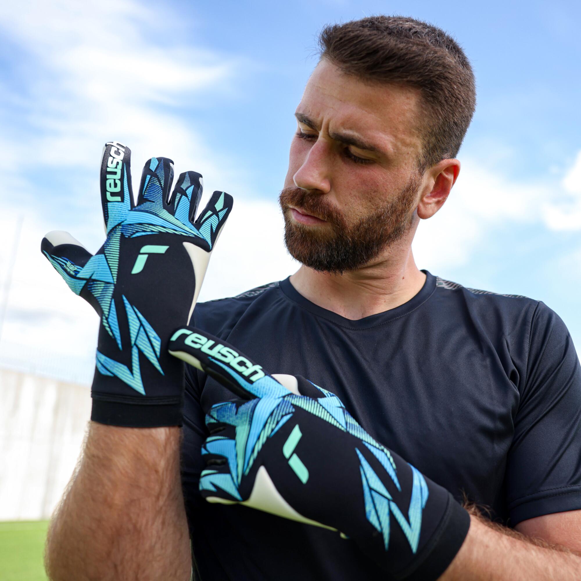 Gants de gardien de but REUSCH ATTRAKT RE:GRIP STRAPLESS Adulte 3/11