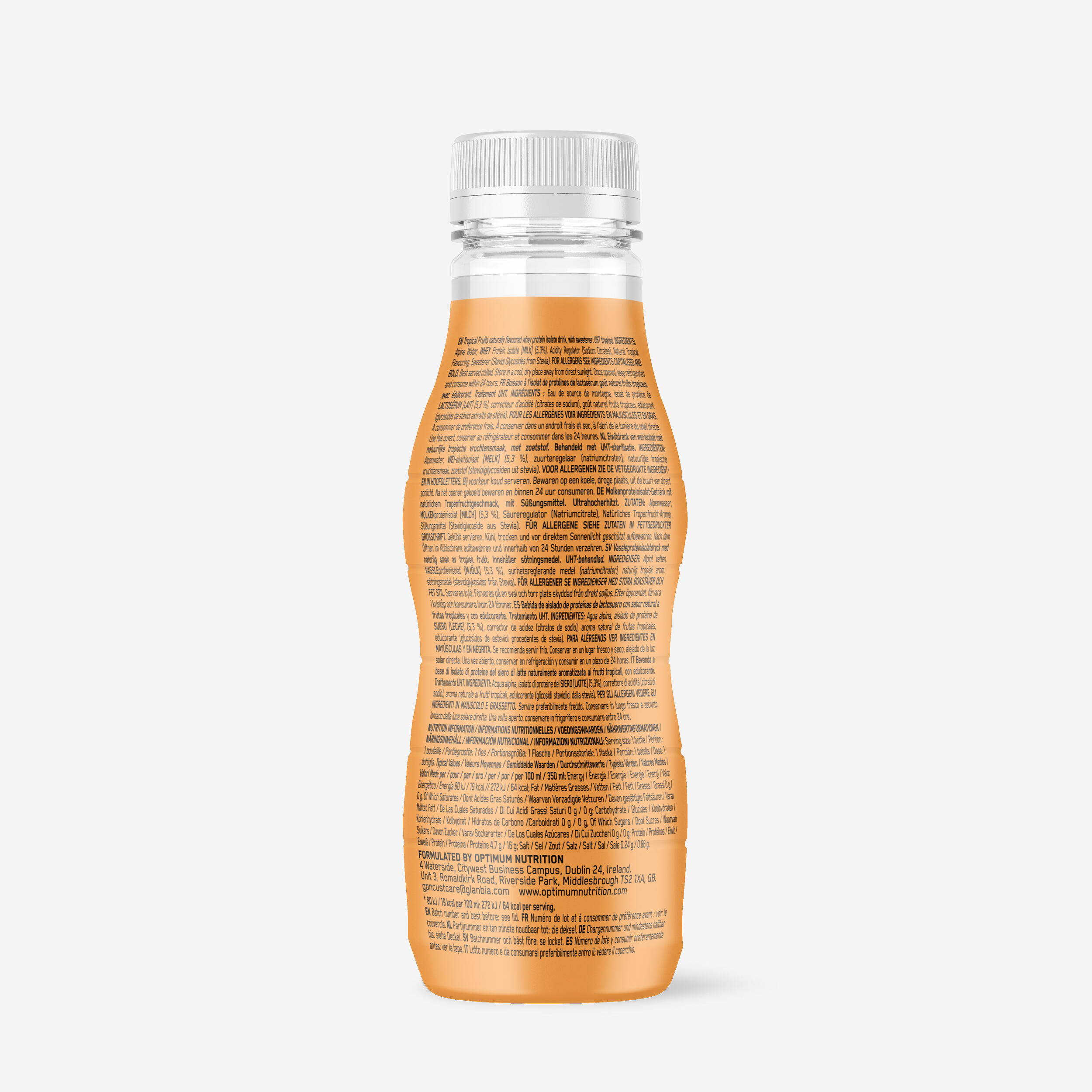 Eau protéinée tropical 350ml 2/3