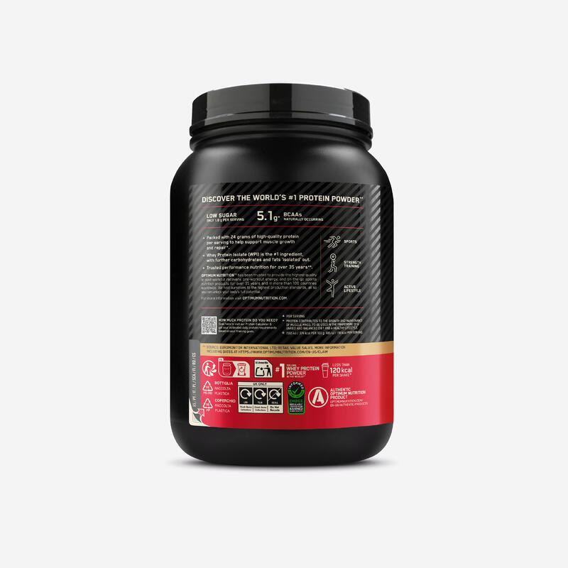 Proteină 100% zer dublu ciocolată, Gold Standard 775g