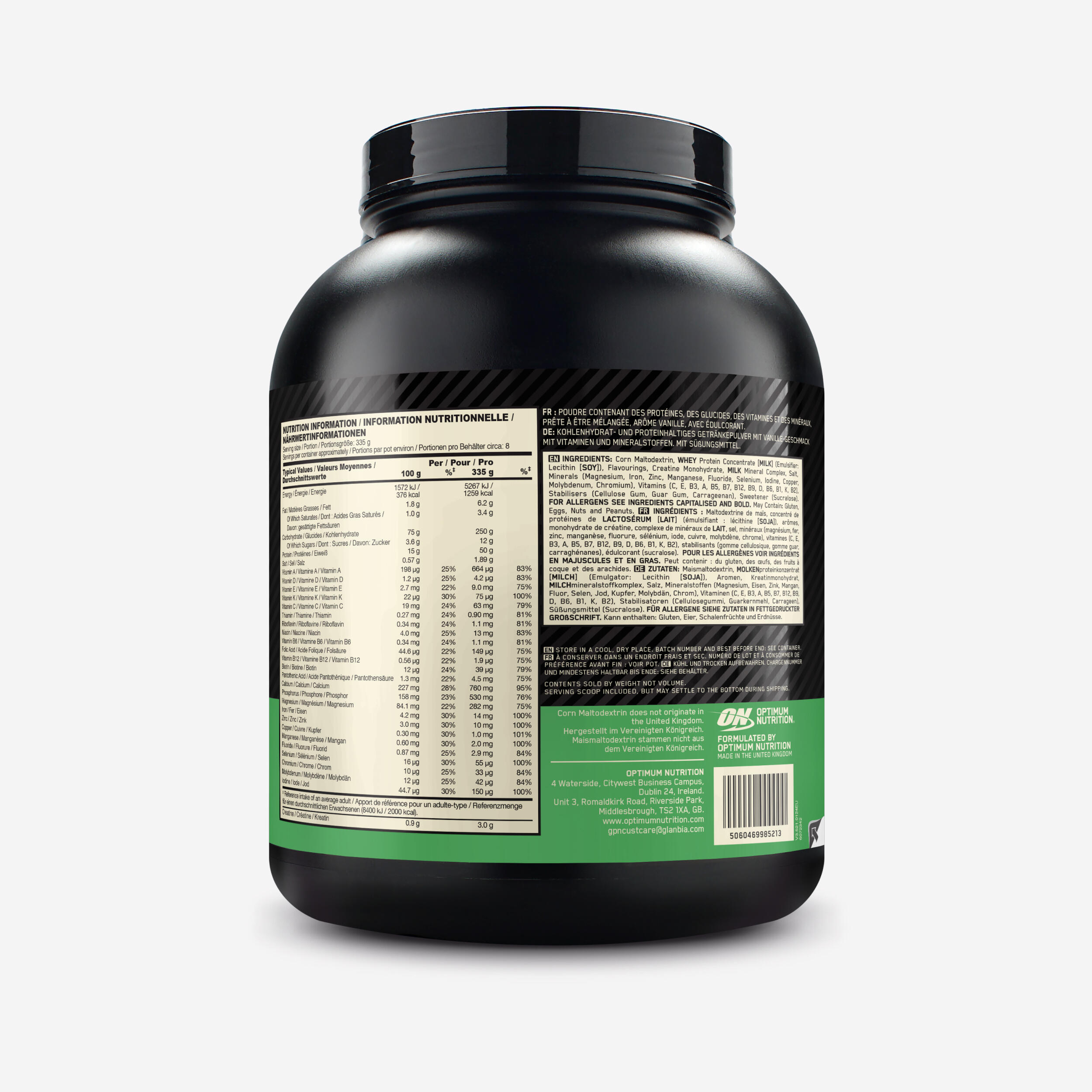 Serious Mass Vanilla 2.7 kg 3/3