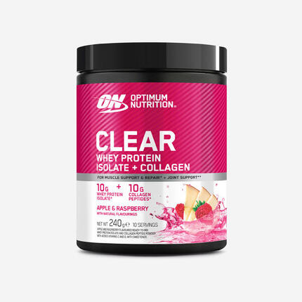 Clear Whey Isolat mit Kollagen Apfel/Himbeere 240 g