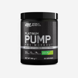 Pré-workout sans caféine citron, Platinum Pump 380g