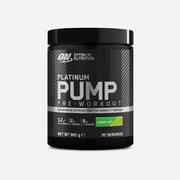 Pre-workout fără cofeină, cu lămâie, Platinum Pump 380 g