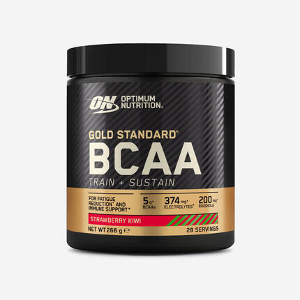 BCAA-aminozuren train & sustain aardbei-kiwi 266 g