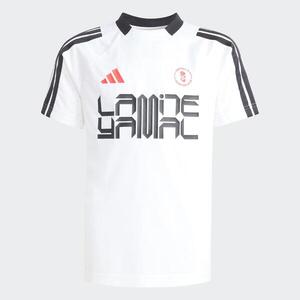 Camiseta de entrenamiento Lamine Yamal 26 Niño Blanco