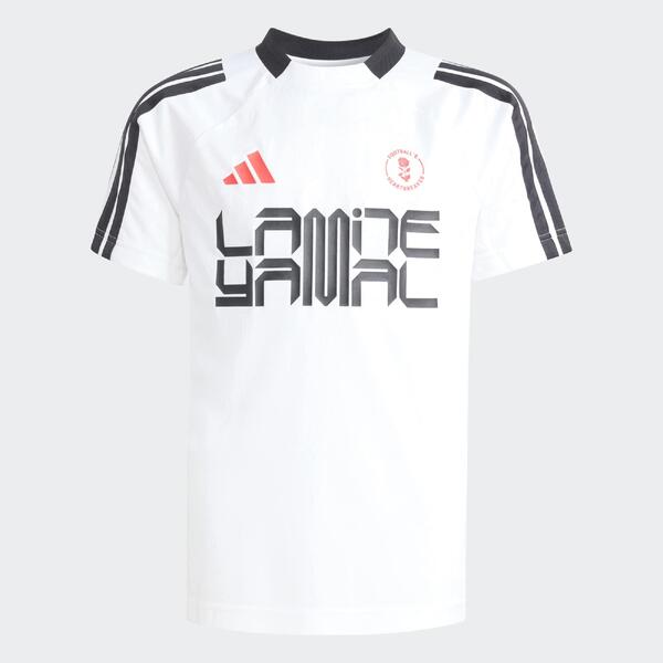 ADIDAS Kinder Fußball Trainingstrikot - adidas Lamine Yamal 26 weiß