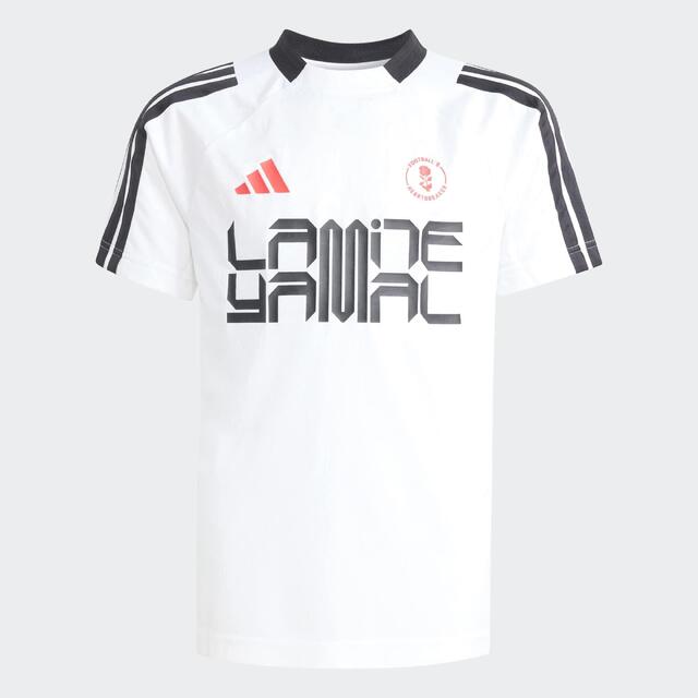 Maillot d'entraînement Lamine Yamal 26 Enfant Blanc