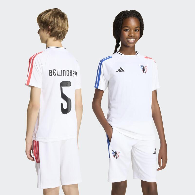 Tricou de antrenament Jude Bellingham 26 Alb Copii