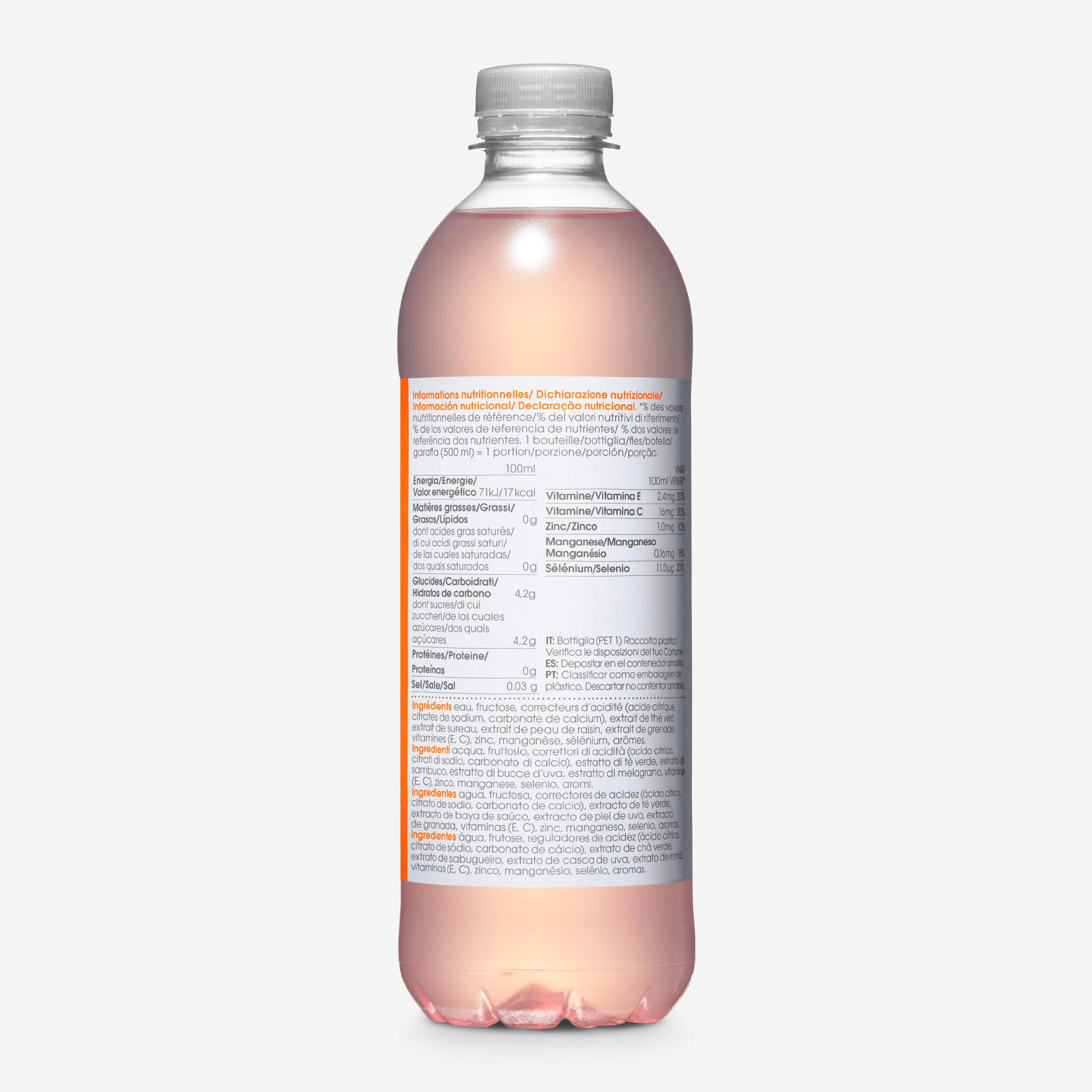 Boisson enrichie en vitamines pêche, Antioxidant 500ml 2/4