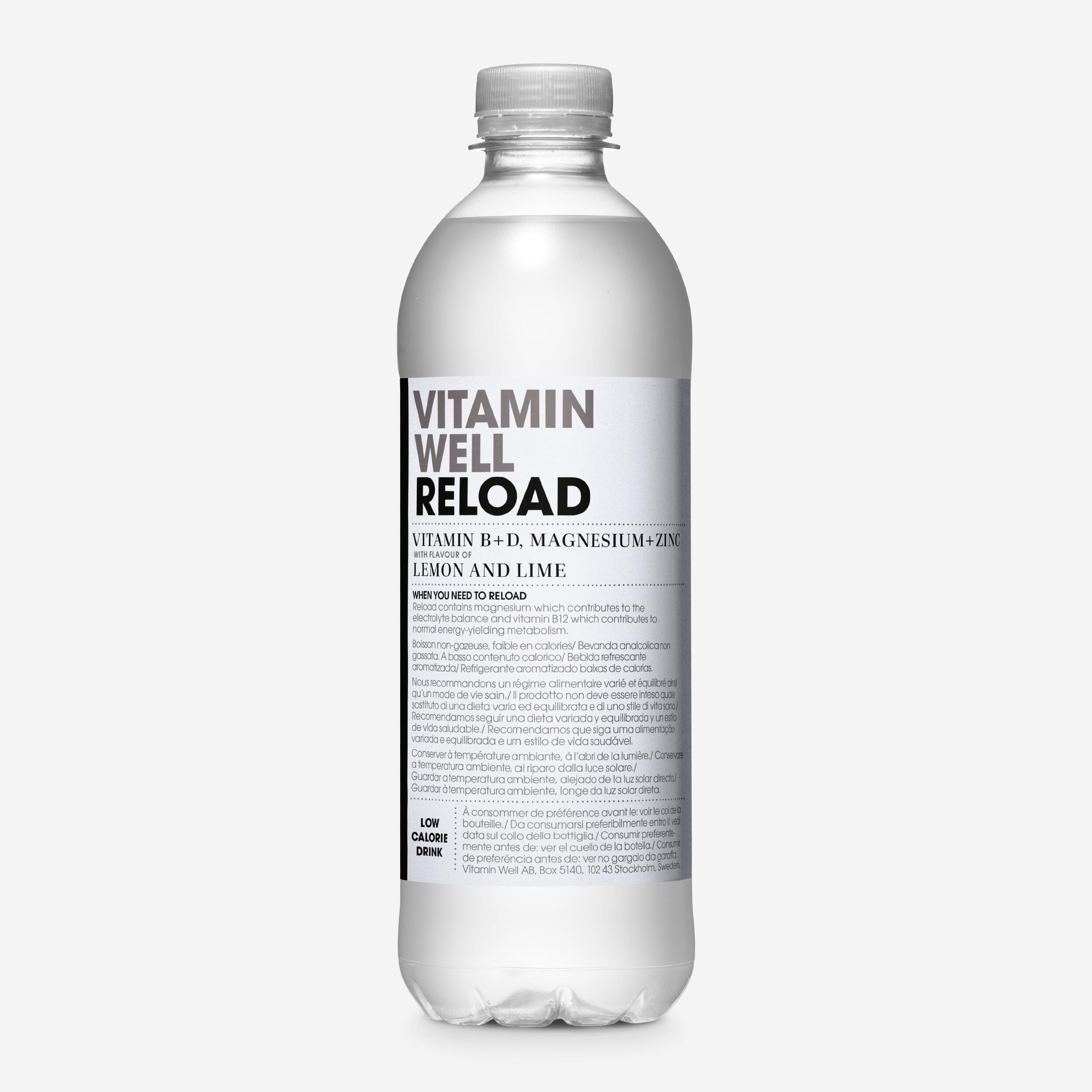 VITAMIN WELL VITAMIN WELL Reload 500 ml citrónový nápoj obohatený o vitamíny bez veľkosti